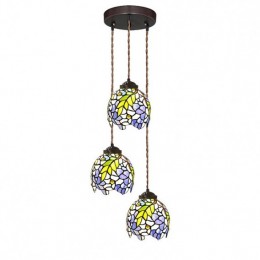 Rustic Wisteria 3-Light...