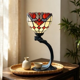 7-Inch Red Baroque Handmade...