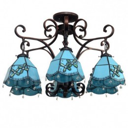 Mediterranean Style 6 Light...