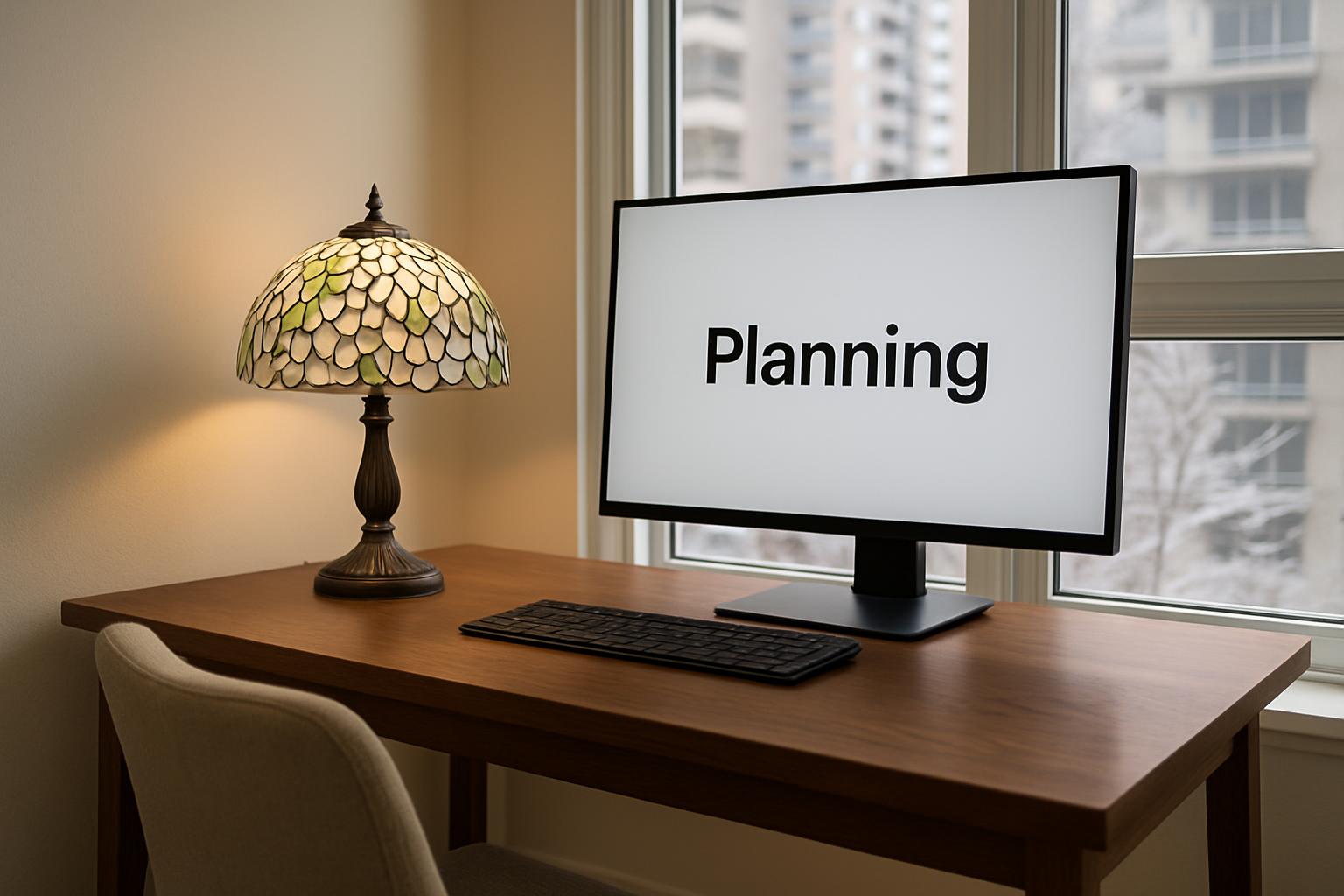 Where a Tiffany-Style Desk Lamp Fits in Your Workday