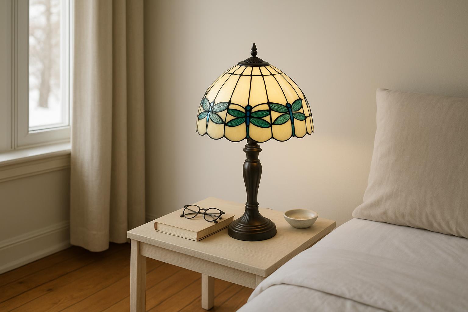 Beyond Colour: Reading the Shape of a Scalloped Tiffany-Style Lamp