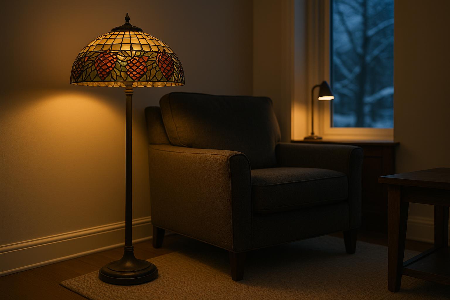 A Furniture-First Guide to Rustic Tiffany-Style Lamp Sizes