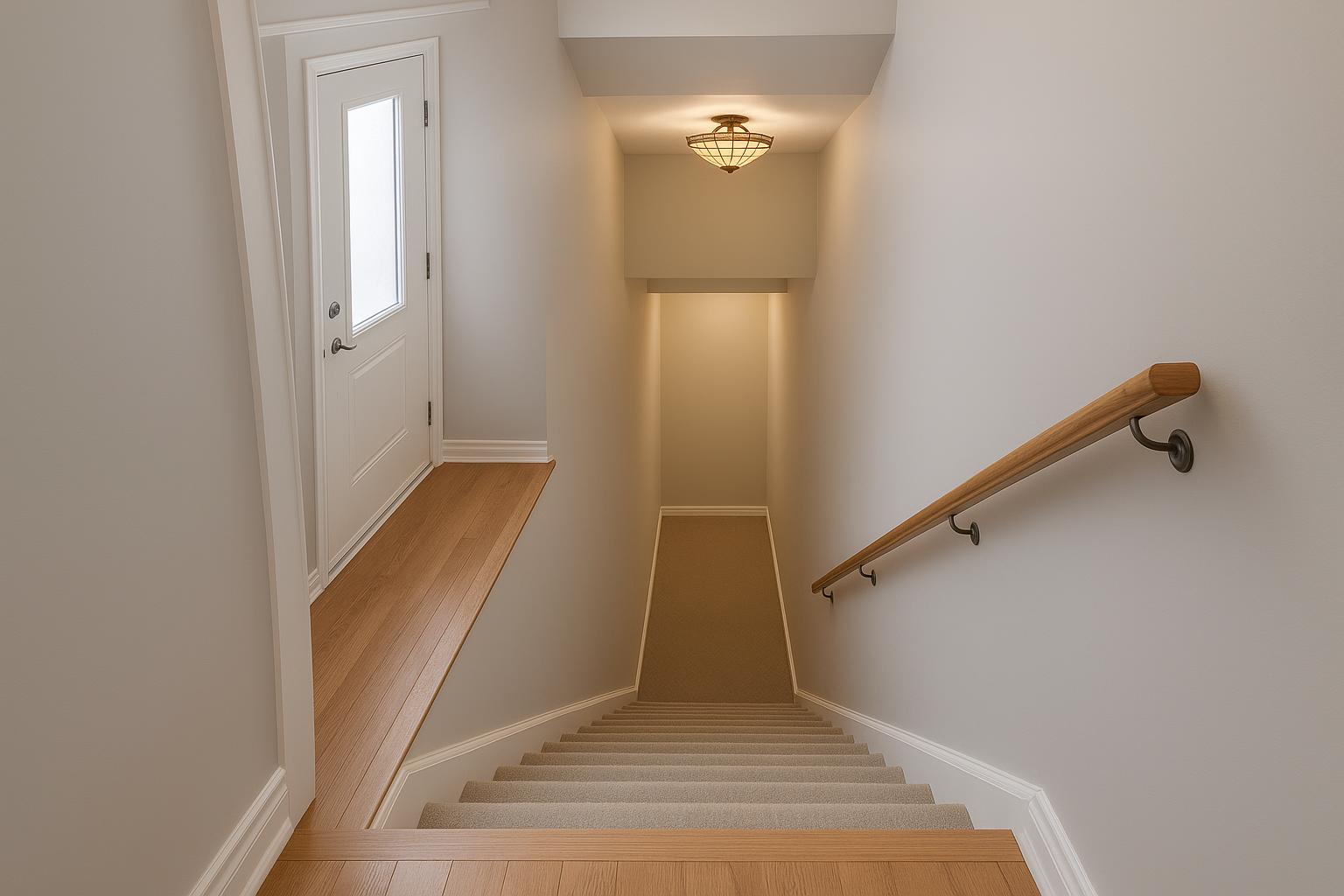 Lighting the Route Down: Tiffany-Style Fixtures for Basement Hallways and Landings