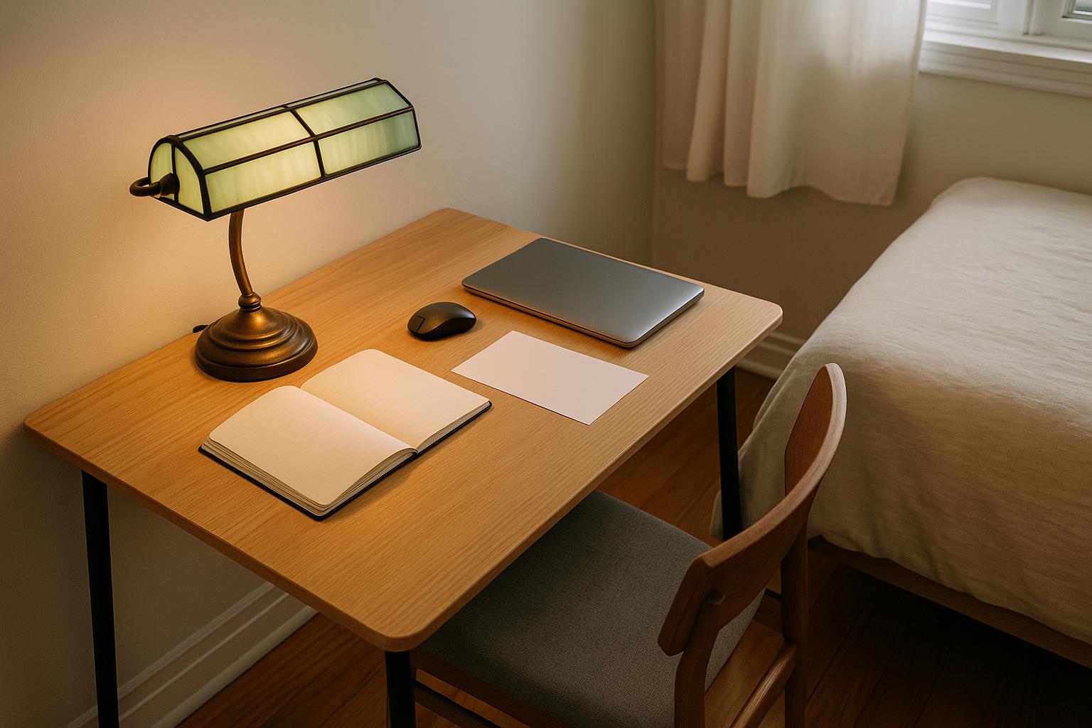 Where a Tiffany-Style Desk Lamp Fits in Your Workday